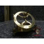 Бронзовые солнечные часы с компасом, малые «Солнечный день» [8012.362]