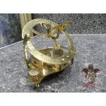 Бронзовые солнечные часы с компасом, малые «Солнечный день» [8012.362]