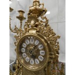 Каминный гарнитур: часы и два канделябра, «Французский неоренессанс» [1362.791]