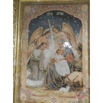 Икона православная, гобелен «Рождество Христово» [4031.255]