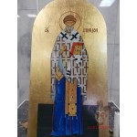 Икона, сусальное золото, на дереве «Святой Спиридон» [200-07-02 ]