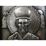 Икона в деревянной раме «Николай Чудотворец» [600-30]