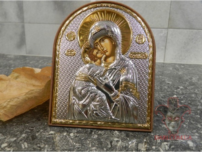 Икона православная, греческая «Владимирская Божья Матерь» [906.523-2]