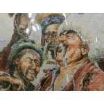 Гобелен настенный (тканевое панно) в раме «Запорожские казаки» [4015.03-2]