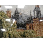 Гобелен настенный (тканевое панно) в раме «Уютный Шверинский замок» [4050.05]