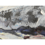 Картина маслом на холсте «Прибрежная волна» [100-1]