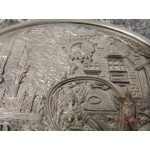 Сувенирный юбилейный медальон «Подарок на оловянную свадьбу» [800-255]