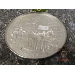 Сувенирный юбилейный медальон «Подарок на оловянную свадьбу» [800-255]
