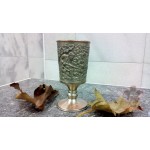 Чаша-бокал оловянная «Охота на кабана» [800-243-1]