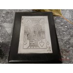 Футляр для карт декоративный с колодой «Пиковый король» [403.214]