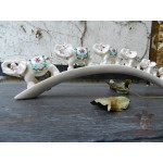 Скульптурная композиция в традициях фэншуй «7 слонов на бивне» [4010.634]
