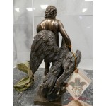 Античная статуэтка с бронзовым покрытием «Ганимед и Орёл-Зевс» [7023.683]