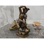 Статуэтка из полистоуна «Гермес (Меркурий), завязывающий сандалию» [7021.783]