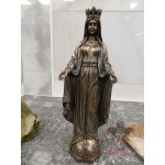 Статуэтка из полистоуна, триптих «Дева Мария, попирающая змия» [4030.533]
