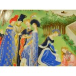 Тарелка настольная коллекционная «Реверанс средневековью» [800-33]