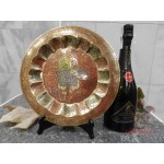Декоративная тарелка, бронзовая «Фестиваль слонов» [706.554]