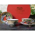 Чашки для чая с блюдцами, подарочный набор «Выход в свет» [609.054-8 ]