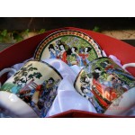 Набор чайных чашек с блюдцами, подарочный «Редкая встреча» [605.917-3]