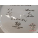 Немецкая тарелка, коллекционная, подписная «Июль» [800-474-4]