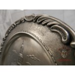 Тарелка сувенирная оловянная «Ратуша» [800-028]