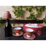 Большой подарочный набор чашки с блюдцами «Чайная фантазия» [912.613]