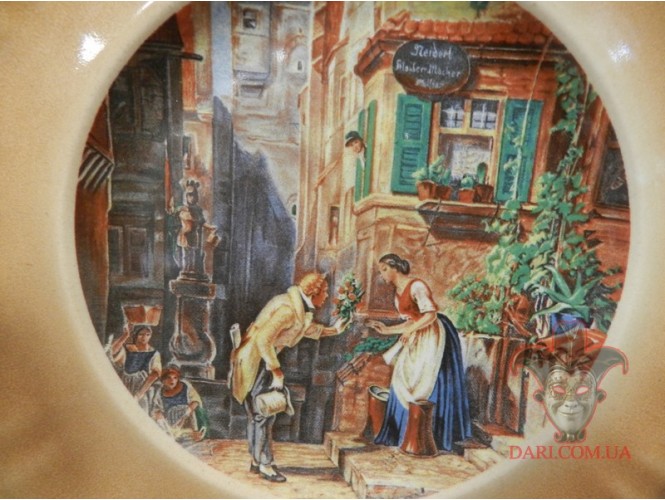 Сувенирные настенные тарелки, набор «Любовные истории» [800-38-39]
