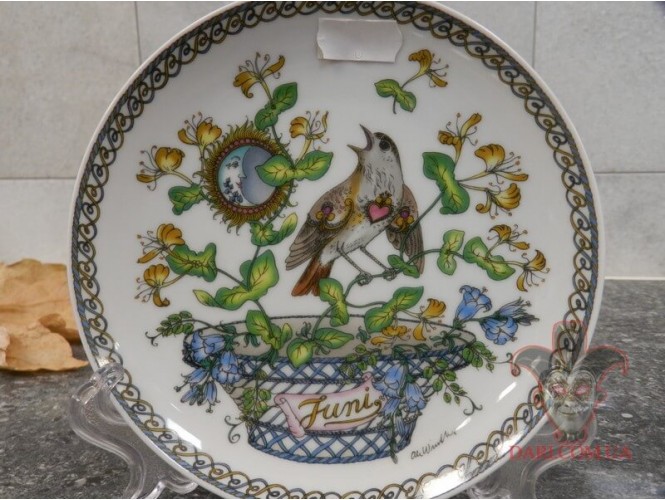 Декоративная тарелка, коллекционная «Июнь» [800-474-3]